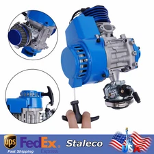 Big Bore Racin 50cc 49cc 2 stroke Engine Motor Scooter Pocket Quad Dirt Bike ATV