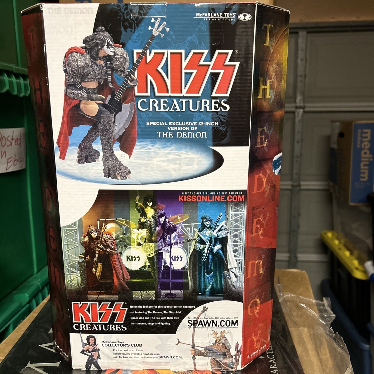 KISS Creatures THE DEMON GENE SIMMONS McFarlane 12 KISS Creatures THE DEMON GENE SIMMONS McFarlane 12
