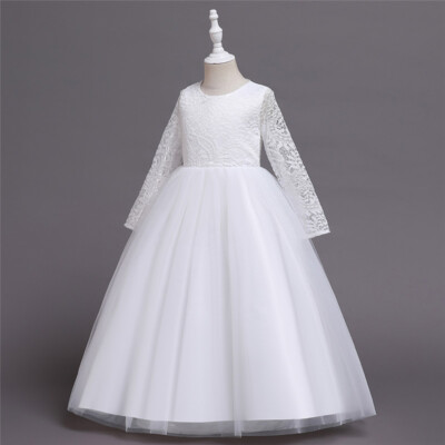 white christmas dresses Girl Christmas Dress Baby Girl Formal Dresses Toddler Beaded Bow Wedding Dress Girl Birthday Dresses, Wine Red / 0-1 Year (80cm) main image 1
