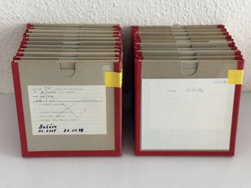 20x Archivkarton/Cardboard Boxes + Tapes + Bobbys Agfa Basf Per 528, Lgr 50 #3 - Picture 1 of 12