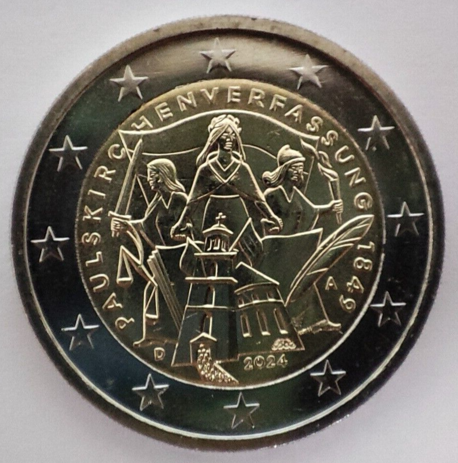 Germany 2 euro coin 2024 