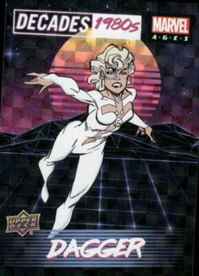 2020 Upper Deck Marvel Ages Dagger # D8-4 Decades 1980s