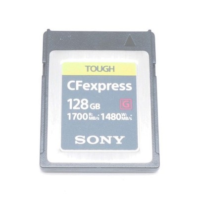 Sony 128GB CFexpress Type B TOUGH Memory Card CEB-G128 Good Condition