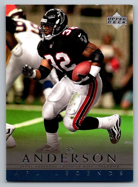 2000 Upper Deck Jamal Anderson #2 Atlanta Falcons
