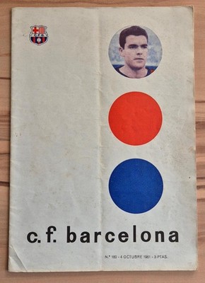 04.10.61 FC Barcelona - Berlin Messe Cup (Uefa-Cup) DFB Deutschland Hertha.