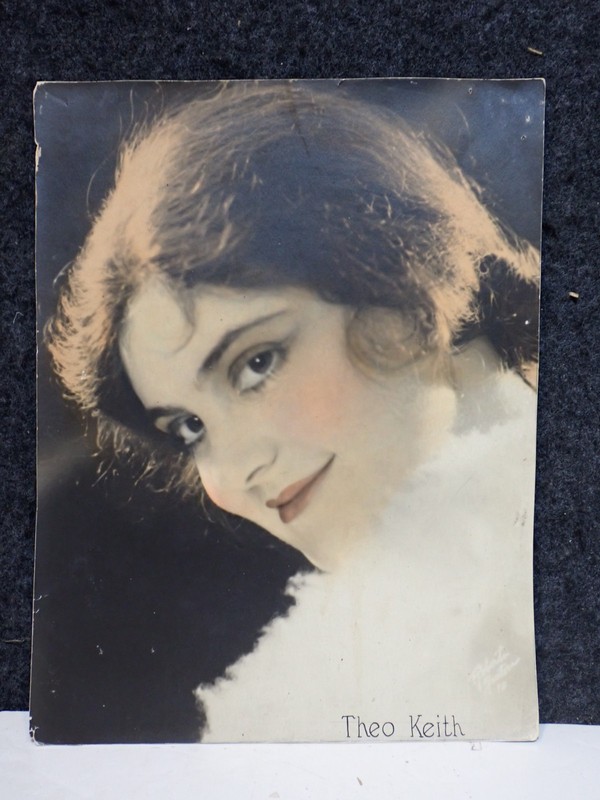 1934 VERY Rare 10x13 Lobby Photo Miss Theo Keith Sunkist Vanities Vaudeville