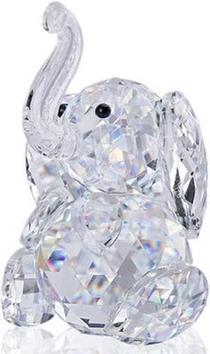 H&D HYALINE & DORA Kristall Elefant Figuren Sammelfigur Glas Tierfigur Deko