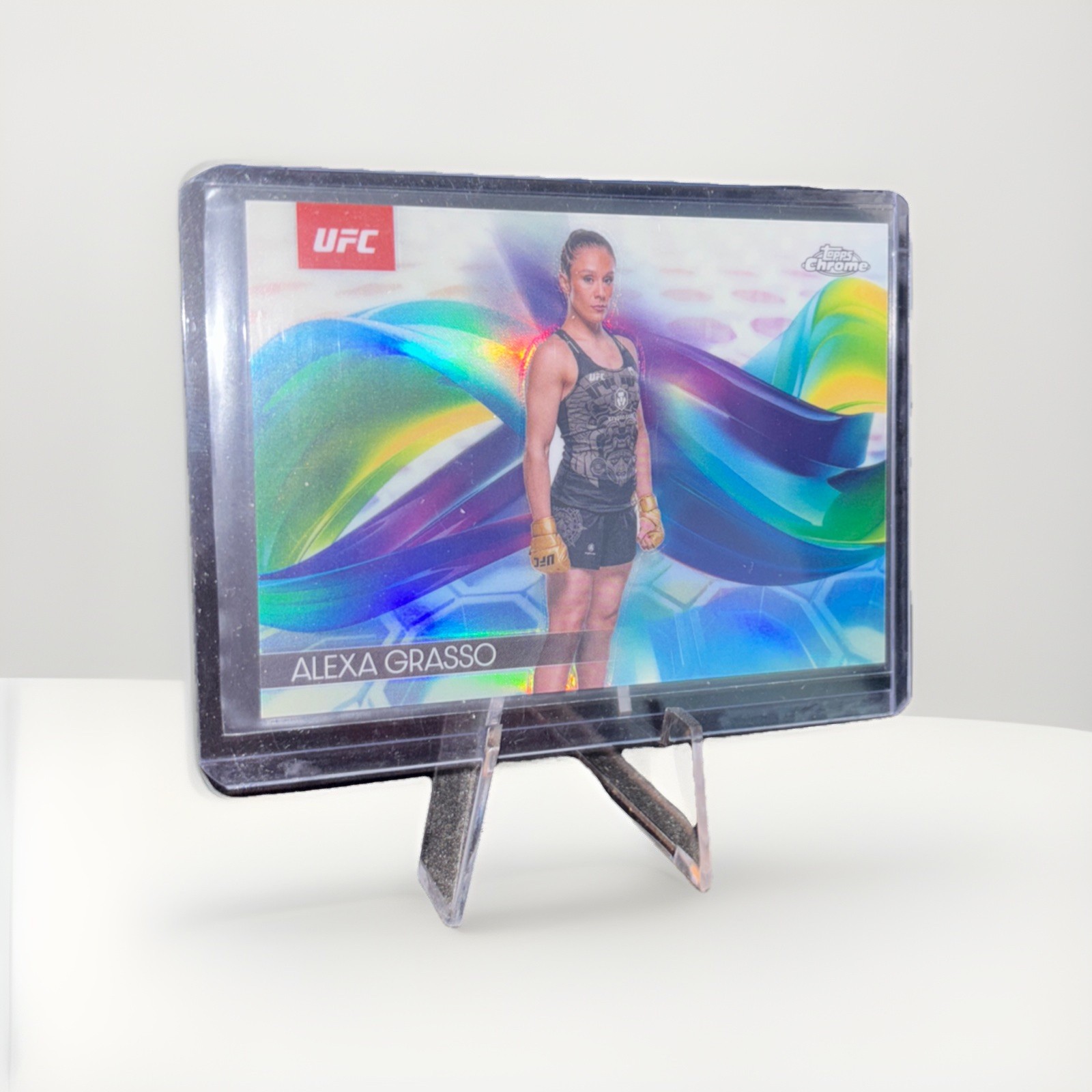 ALEXA GRASSO 2025 Topps Chrome UFC Helix Insert Card #HEL-25 Rare SSP