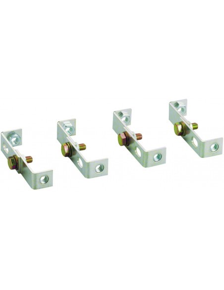 Barre de pontage 160A HAGER HZ156 cuivre isolé haute conductivité 4 pôles