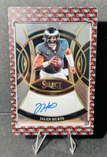 Panini 2025 Select Jalen Hurts #SP-JLH Signatures Auto Philadelphia Eagles