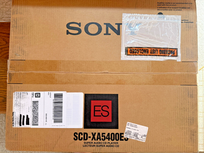 Sony ES Super Audio SCD-XA5400ES CD Player for sale online | eBay