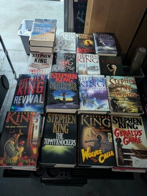 Stephen King Book Lot - Choose Your Title (Hardcovers)