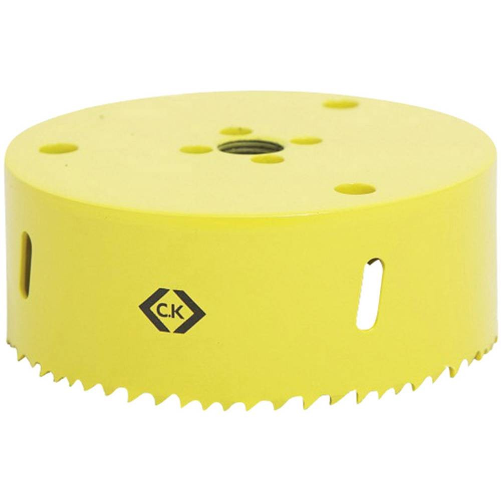 Scie cloche 105 mm pour le passage des conduits de ventilation et de VMC