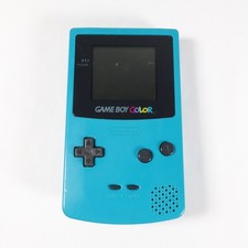 Nintendo Gameboy Boy Color Teal Green Console CGB-001 Tested & Working