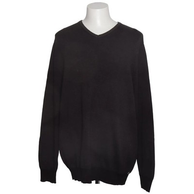 JP, Pullover, Größe: 3XL, Grau, Baumwolle, Einfarbig, Feinstrick, Herren #VoT