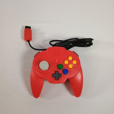 Hori Pad Mini Nintendo 64 Controller N64 Red OEM Japan Import US Seller
