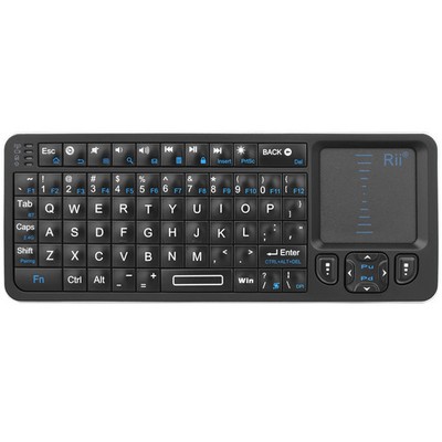 Rii K06 Mini Bluetooth Keyboard Backlit 2.4GHz Wireless Touchpad IR Learning