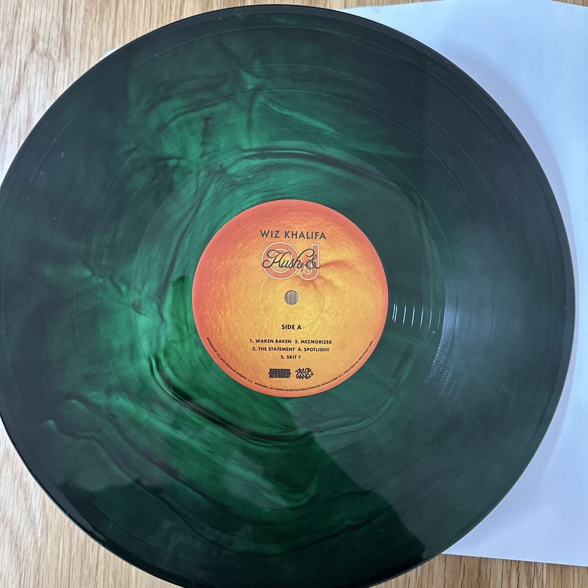 Wiz khalifa kush & oj 2LP record Kush & Orange Juice analog | eBay