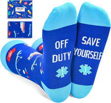 Gifts for Doctor EMT Paramedic - EMS Dentist Surgeon Gifts, Doctor Day Gift Sock