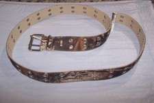 Men  s Realtree Camo Adjustable 2 Prong Belt 42-44 - 2XL NEW
