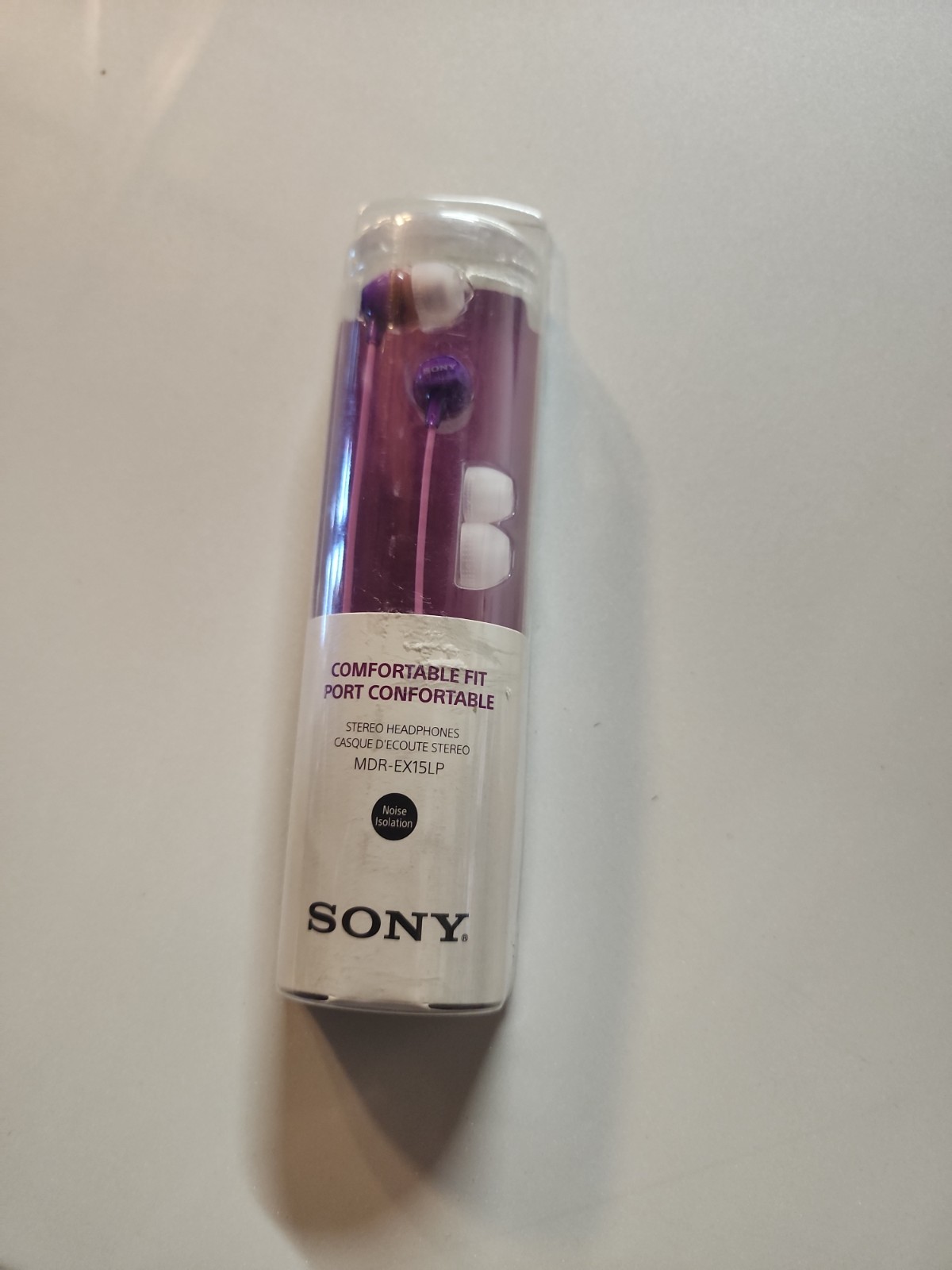 Sony MDREX15LP In-Ear Earbud Headphones, Violet