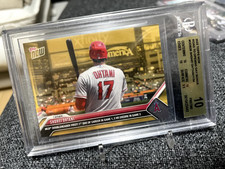 2023 Topps Now Road to Opening Day - Bonus Shohei Ohtani #ODB-26 /1134 BGS 10