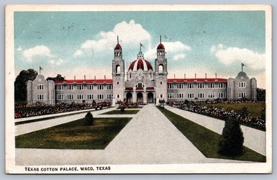 Postcard Waco Texas Cotton Palace 1918