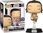Funko POP! Star Wars: Power of The Galaxy: Rey (Amazon)(Damaged Box) #577