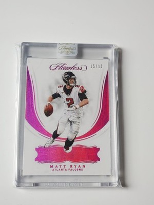 Panini Flawless 2018 Matt Ryan Atlanta Falcons NFL Sealed /15