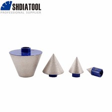 20-75mm Diamond Milling Cone Bit Porcelain Tile Chamfer Finger Hole Saw Cutter
