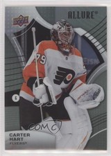 2021-22 Upper Deck Allure Steel Carter Hart #58 15rf