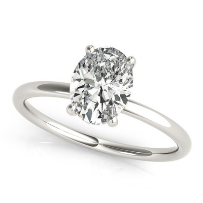DE/VS 2,50 kt im Labor gezüchteter Ovalschliff Diamant versteckter Halo Verlobungsring in Platin