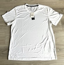 Size XL - adidas Clima Tech Men s Short Sleeve Shirt CZ0131 White NWT No Bag