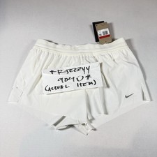 Womens Size L Nike Swift Dri FIT Mid Rise 2.5" Lined Running Shorts HQ0638-133