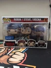 Funko Stranger Things !! 3 Pack Robin Steve Vecna Walmart New Exclusive !
