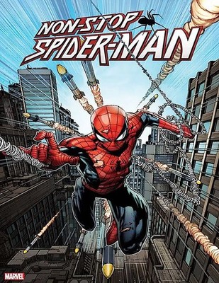 Non-Stop Spider-Man Weird Science Marvel | Wall Art Poster | 8x11 13x19 FRAMED