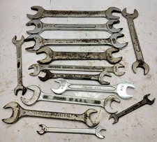 Open-Ended Wrenches- MADE IN USA, SAE, Various Brands-Lectrolite,Dunlap,Crescent