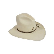 Stetson Gus Straw Cowboy Hat Size 6 7/8 Small Shantung Panama USA JBS 55 cm
