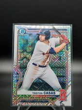 2021 Bowman Chrome - Triston Casas #BCP-168 Mojo Refractor Prospects (RC)