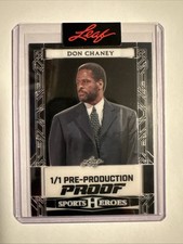 2024 Leaf Pre Production Proof (1/1) Don Chaney  Sports Heroes