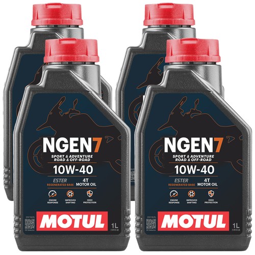 CUTTING KIT 4L MOTUL NGEN 7 10W40 SUZUKI SV S 1000 2003-2007 - Picture 2 of 3