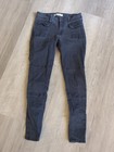 Abercrombie & Fitch Grey Wash Moto Jeans Size 25 — photo 1