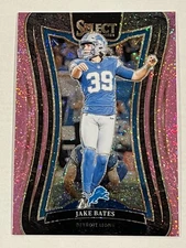 2024 Panini Select Jake Bates Pink Glitter Prizm Suite Level /15