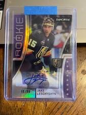 /2021-22 Upper Deck Synergy Rookie #101 Jake Leschyshyn AUTO #'d 82/99