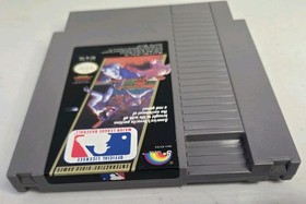 Major League Baseball MLB Nintendo NES Game Cartridge Manual And Sleeve