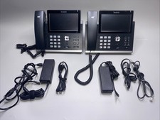 2 Yealink T48S Dual-Port Gigabit Ethernet 16Lines USB 2.0 Gray IP Phone SIP-T48S