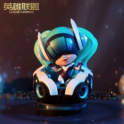 In Stock DJ Sona Buvelle League of Legends Halloween Gifts PVC +ABS 18CM Figures