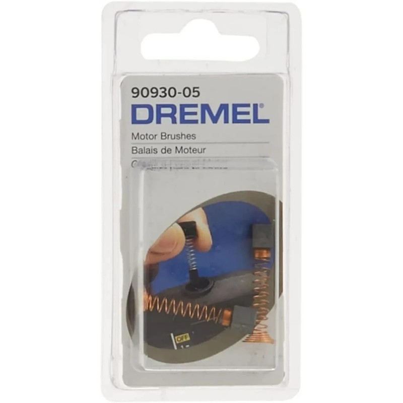 Dremel 90930-05 Rotary Tool Replacement Carbon Motor Brushes, 2 brushes