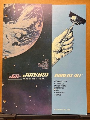 Jonard Industries JID Tools Catalog 1976 Contact Connector Insertion Removal