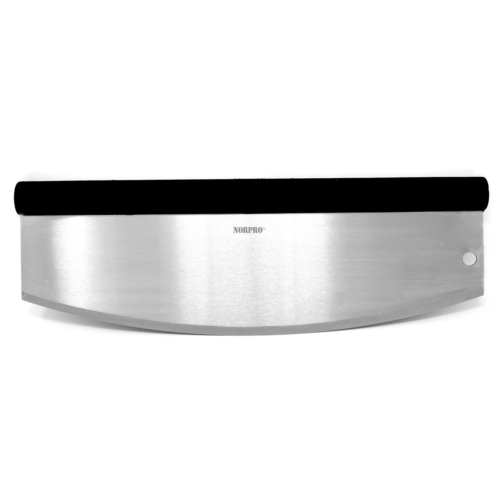 Norpro Grip EZ Multi Use Rocking Pizza Cuttler, Stainless Steel